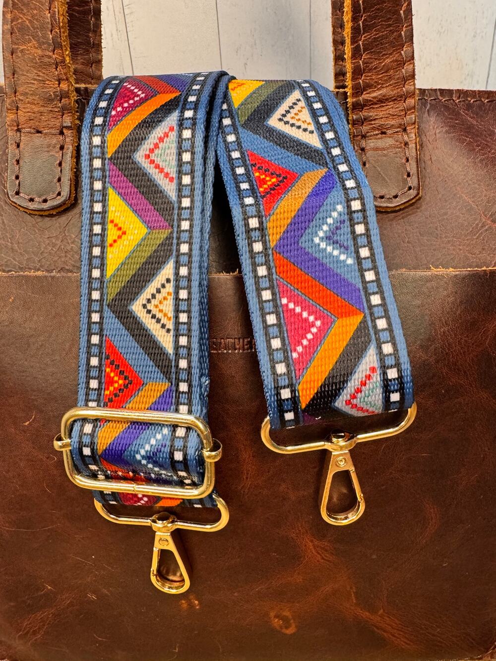 Colorful Fun Purse Strap Wide Bag Strap Boho Crossbody Purse Strap